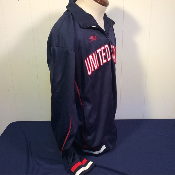 Untied States Mens Track and Field Jacket Size XL UMBRO - Picture 6 of 8
